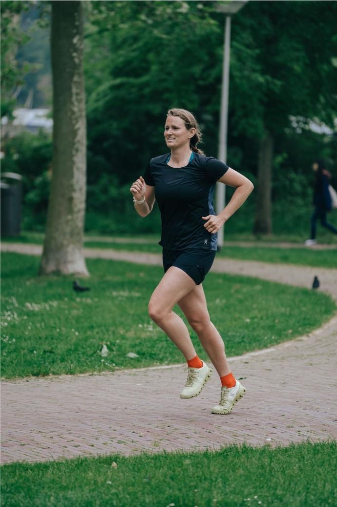 Athlete Running Athlete Running