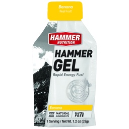 [HBB1] Hammer Energy Gel - Easy Energy During Exercise (Banana, 1 Serving)