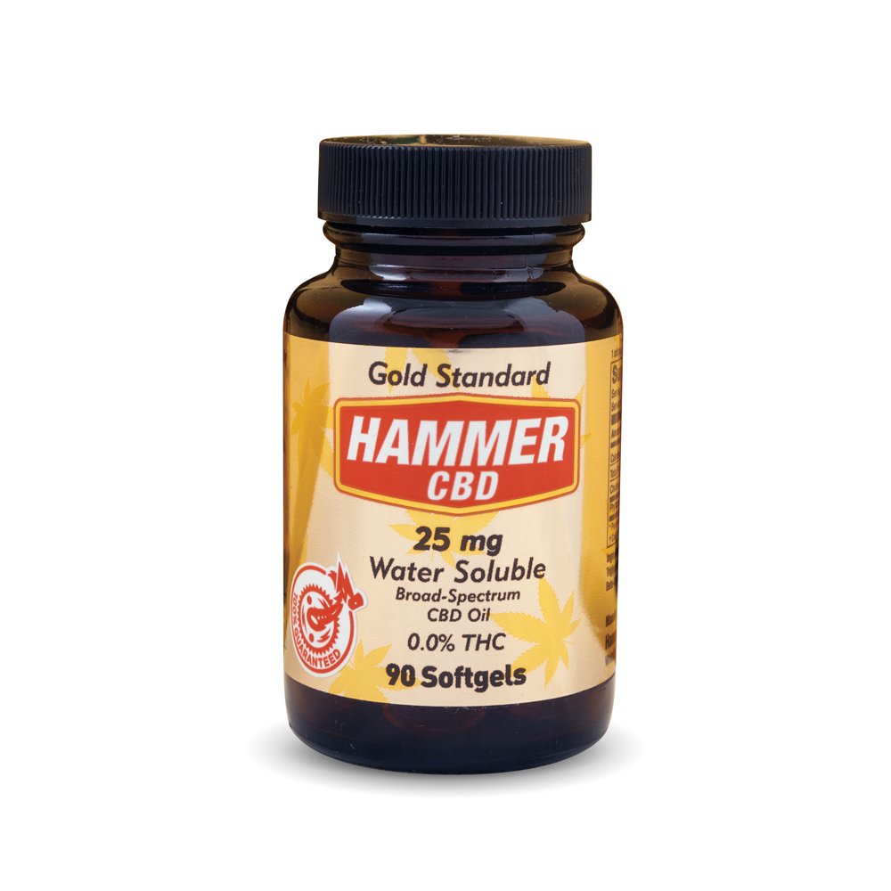 Hammer CBD Softgels 25mg