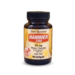 [CBD25-90] Hammer CBD Softgels 25mg