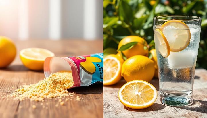 Electrolytes Powder vs Lemon Water: Which is Better