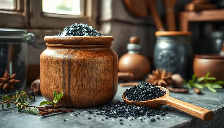 Storing and Preserving Black Salt