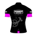 Cycling Jersey Black Pink Back