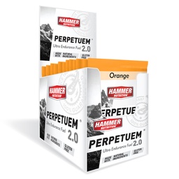 [PO12-BOX] Perpetuem - Boisson énergétique d'endurance pour une énergie durable (Orange, (12 x 1) BOÎTE)