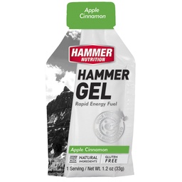 [HBA1] Hammer Energy Gel - Easy Energy During Exercise (Apple - Cinnemon, 1 Serving)
