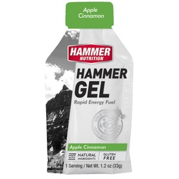 [HBA1] Gel Energético da Hammer- Energia fácil durante o treino (Maçã - Canela, Unidose)