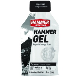 [HBE1] Gel Energético Hammer - Energía Fácil Durante el Ejercicio (Espresso, 1 porcion)