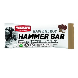 [FBN1] Barre énergétique végétalienne Hammer (Pépites De Chocolat À La Noix De Coco, 1 portion)