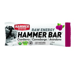 [FBB1] Barre énergétique végétalienne Hammer (Canneberge, 1 portion)