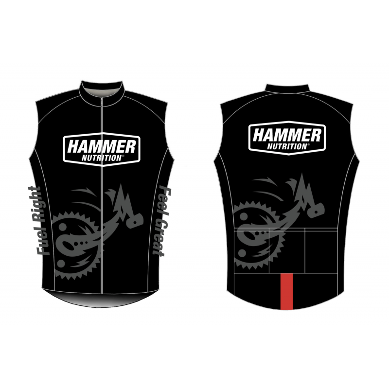 Ärmellose Radfahrer Windjacke Männer