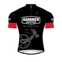 CUORE Hommes Maillot de cyclisme noir
