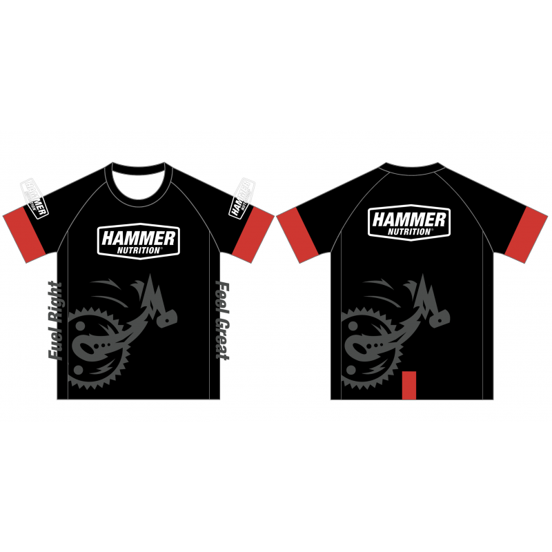 Laufshirt Schwarz Männer