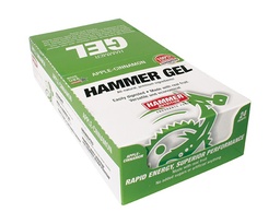 [HBA24-BOX] Gel Energético da Hammer- Energia fácil durante o treino (Maçã - Canela, (24 x 1) BOX)