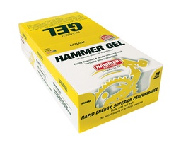 [HBB24-BOX] Gel Énergétique Hammer - Energie facile pendant l'exercice (Banane, (24 x 1) BOÎTE)