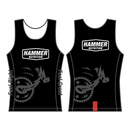 Running Singlet Black Men